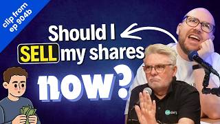 When do you sell shares or ETFs that have performed well? (clip from ep904b)