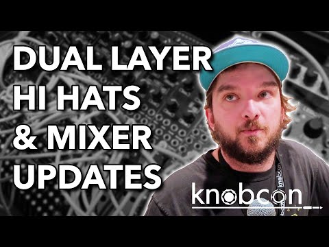 Dual Layer Hi Hats, Samples in Eurorack & Performance Mixer Updates // AMMT & WMD at Knobcon 2023