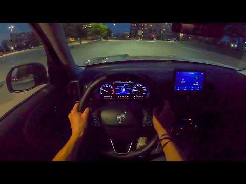 2021 Ford Bronco Sport First Edition - POV Night Drive (Binaural Audio)