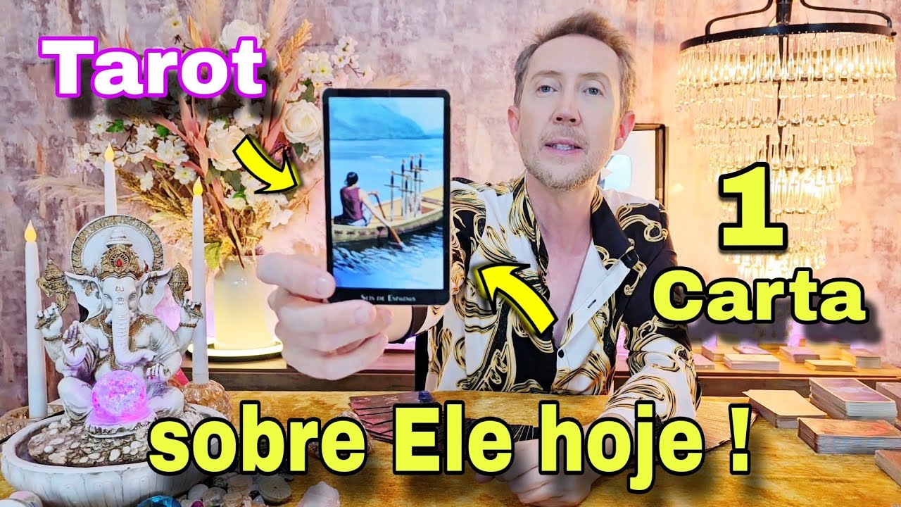 1 CARTA SOBRE ELE HOJE ! QUAL A ENERGIA DELE HOJE EM RELAÇÃO A VOCÊ?rei do oráculo hoje,bubatarohoje