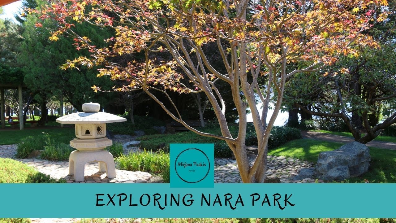 Join a traveler on a stroll through Canberra Nara Peace Park.