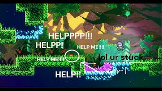 Madeline gets stuck in the floor for all eternity | Celeste