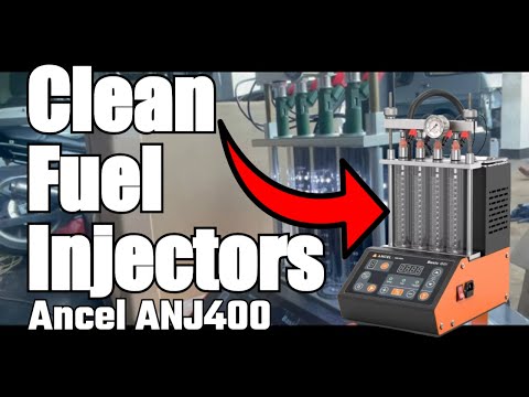 How to Use & Clean Fuel Injectors with Ancel ANJ400 Injector Testing & Balancing Guide