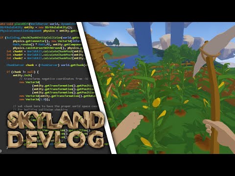 Skyland Devlog #13 - Agriculture, Stone Tools & Skeletons 💀