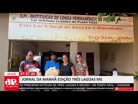 JORNAL DA MANHÃ 15/09/26 JOVEM PAN TRÊS LAGOAS