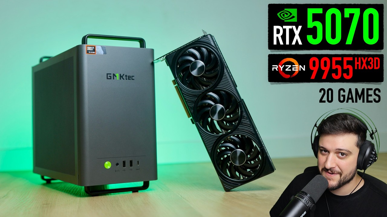 Small PC with No Compromises: GMKtec NEO-X1 Pro (RTX 5070 + 9955HX3D)
