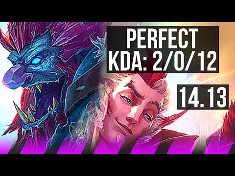 TRUNDLE & Syndra vs RAKAN & Smolder (SUP) | 2/0/12 | VN Master | 14.13