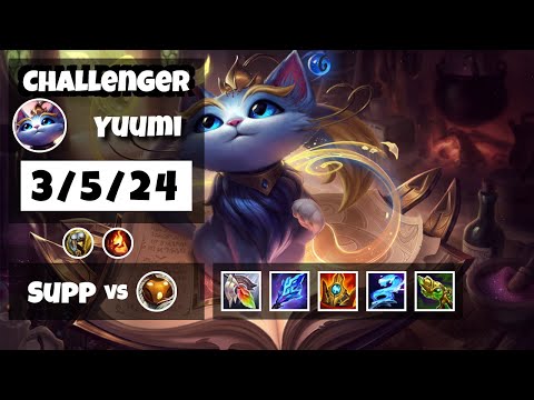 Yuumi vs Bard TURKISH Challenger SUPPORT (3/5/24) - v11.12