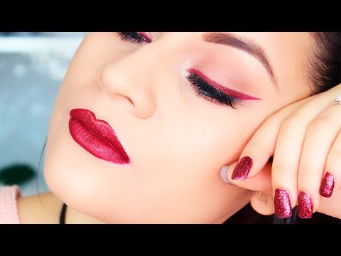 ¿Labios con glitter?