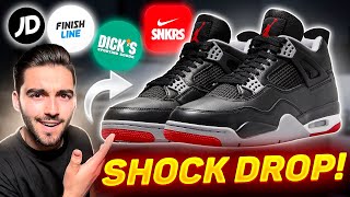 SNKRS SHOCK DROP COMING SOON! Hit The Jordan 4 Bred Reimagined With This Method!