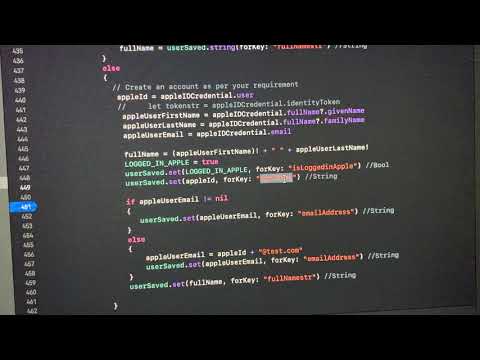 Apple login Tutorial - How to implement Apple Sign In into an iOS app