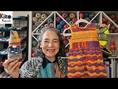Kiko's Knitting Podcast #290 - Toddler Dress & Gnome