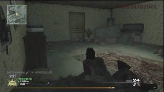 Modern Warfare 2 Knife Only Nuke on Skid Row Free-For-All