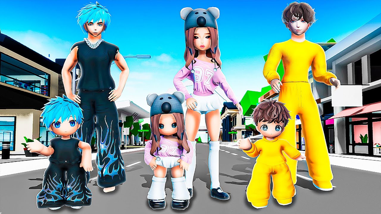 We Started our own REALISTIC FAMILY..(Brookhaven)