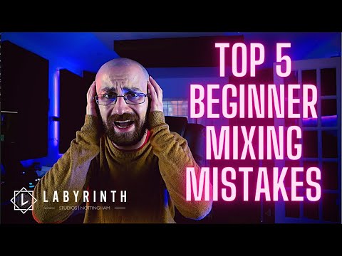 TOP 5 BEGINNER MIXING MISTAKES #mixing #musicproduction #homestudio #beginnermistakes #audio