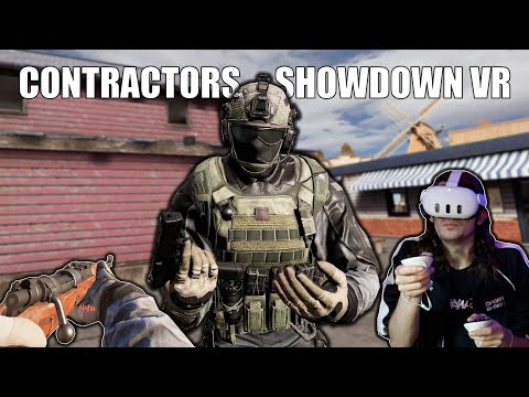 This NEW VR Battle Royale Game is WILD | Contractors Showdown