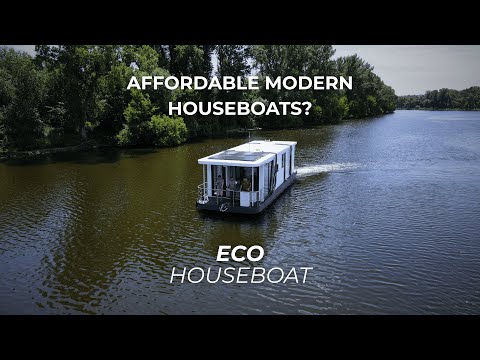 🌊 ECO Houseboats — Luxury Floating Homes for Modern Waterfront Living | Custom Houseboats for Sale