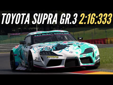 Gran Turismo 7: Daily Race Spa | Toyota Supra Gr. 3 Hotlap [4K]