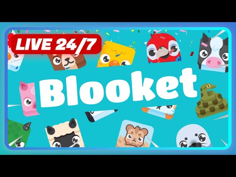 Blooket Live Stream 24/7 | Viewers Can Join | Compete Against Others | Study Music And More!