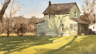 How to Create Light in Watercolor - Step by Step Instruction