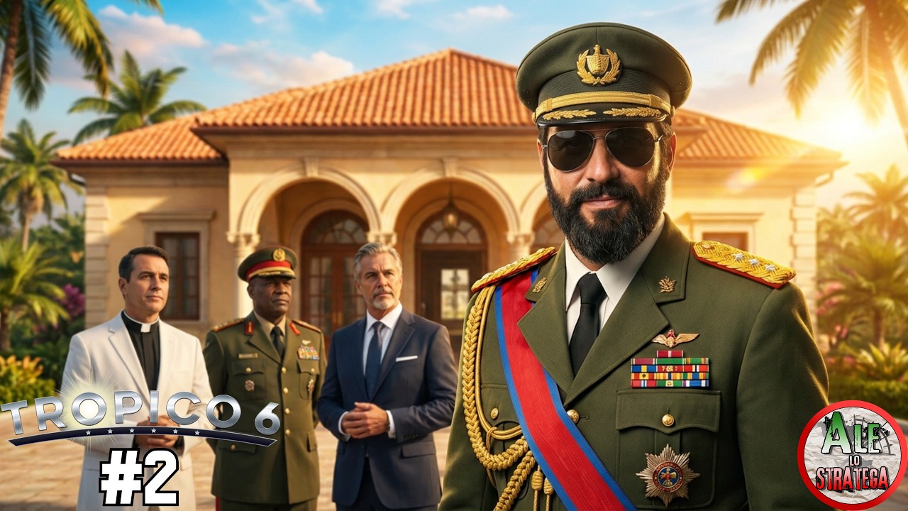 ALZARE ED ABBASSARE LA CORRUZIONE || TROPICO 6 gameplay ITA || LOBBYSTICO #2