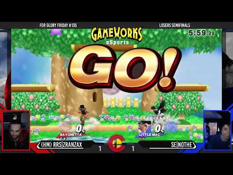 For Glory Friday #135 - RRS|Zranzax (Bayonetta) Vs. SE|Nothe (Little Mac) - Losers Quarterfinals