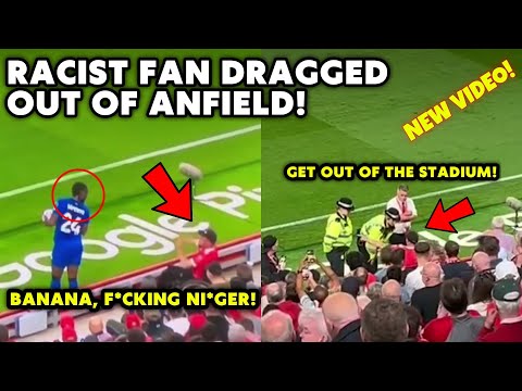 NEW VIDEO! Disabled Liverpool fan who racistly abused Semenyo was ejected from the stadium like this