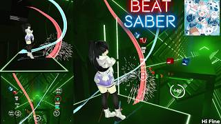 【ビートセイバー】Hi Fine FOX!! -  白上フブキ (ホロライブ)／ Mapper mikan