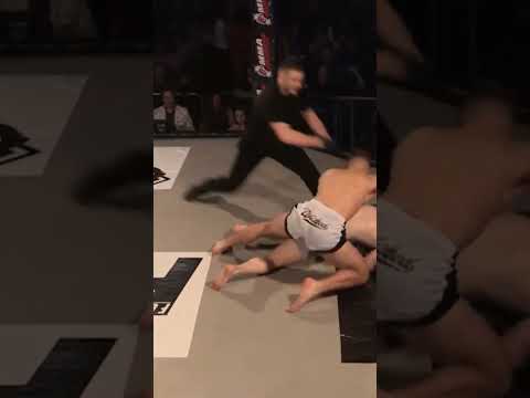 CRAZY FIRST ROUND KNOCKOUT TO WIN FCC CHAMPIONSHIP #MMA #KNOCKOUT
