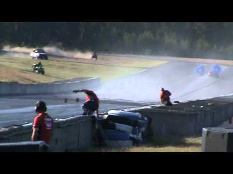 Juha Räikkönen Drag Race Crash, Nitro Nationals 2013