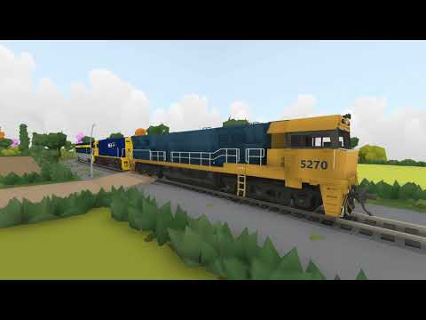 Rolling Line Ep. 85 - Australian NR diesel locomotive - NEW UPDATE!