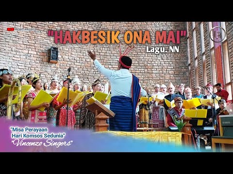 HAKBESIK ONA MAI (Lagu NN) - (Misa Hari KOMSOS Sedunia) || Vincenzo Singers - Paroki Sasi TTU