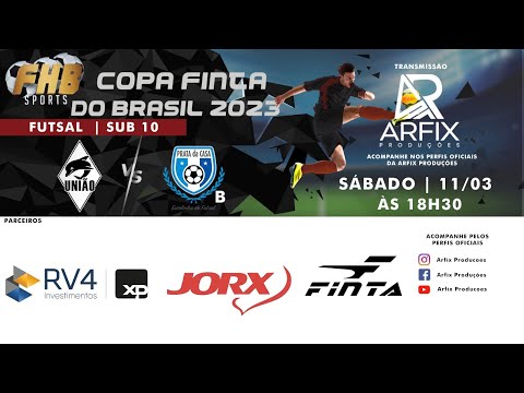 UNIÃO RD x PRATA DA CASA (B) - FUTSAL SUB 10