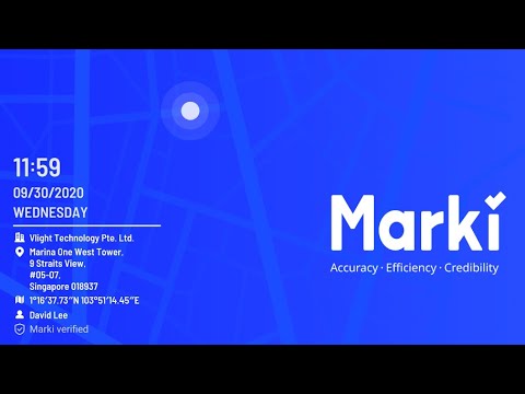 How to Use Watermark with Timestamp and Location丨Marki Tutorial