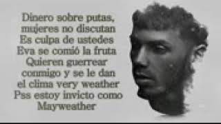 ANUEL AA SHE WILL LETRA FREESTYLE