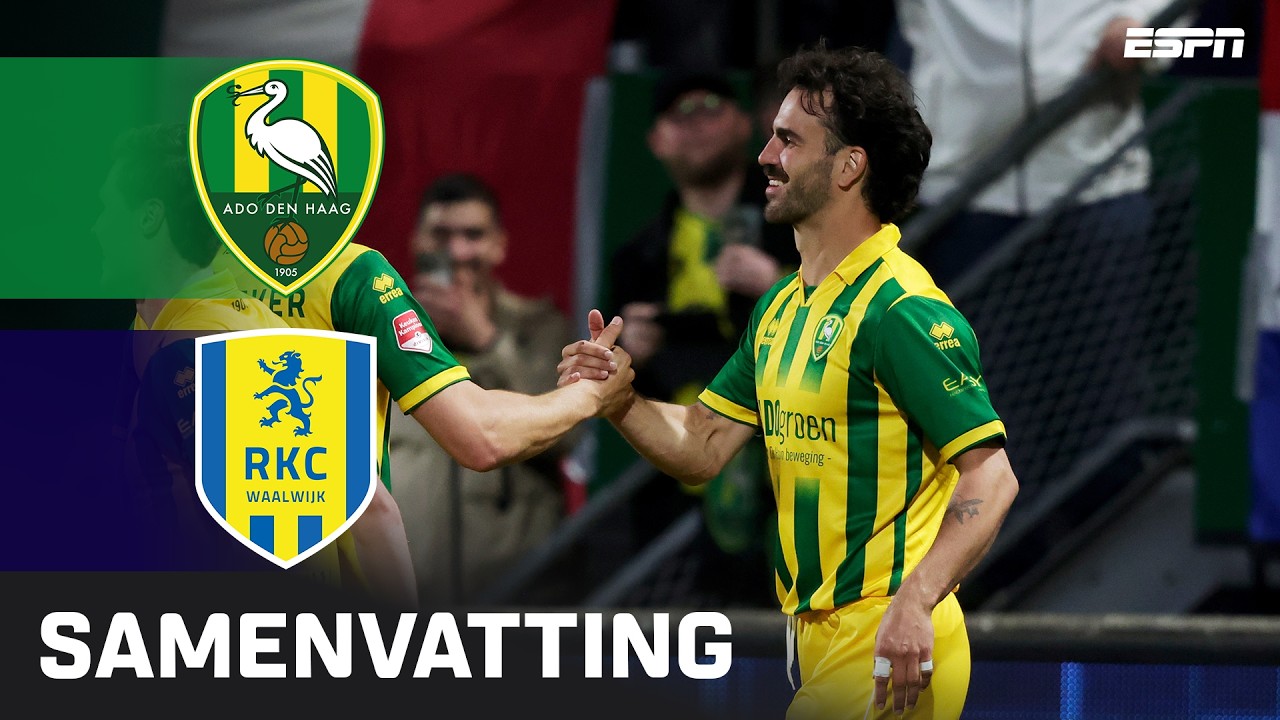 ADO Den Haag vs RKC Waalwijk Highlights