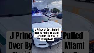 Download lagu J Prince Jr Gets Pulled Over By Police In Miami  Florida On His Way To Rolling Loud #jprincejr mp3