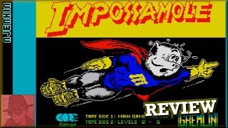 Impossamole - on the ZX Spectrum 48K !! with Commentary