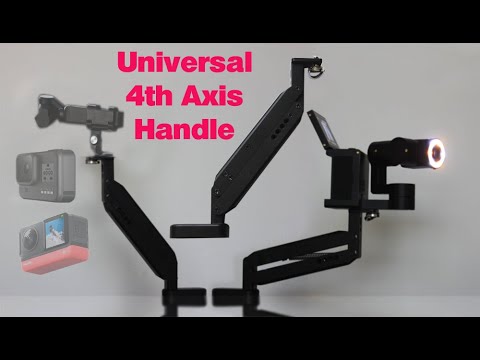 This 4th/Z axis smooth out bumpy 3 axis gimbal effects. For IDOLCAM, Gopro, DJI Osmo, Insta360