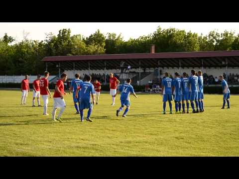 Karcagi gólhelyzet a hajrában