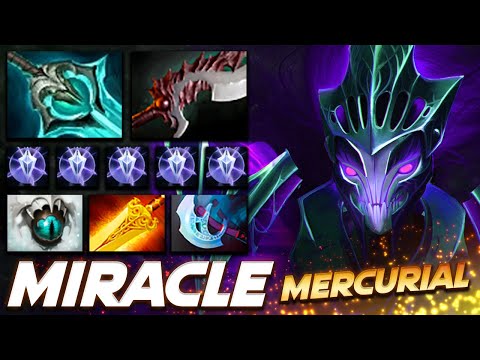 Miracle Spectre Awesome  Mercurial Hunter Dota 2 Gameplay