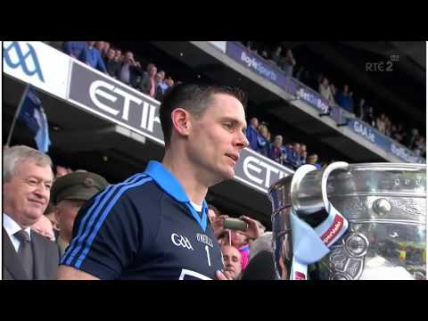 Cluxton Speech and Lifting the Sam Maguire :Dublin vs Kerry All Ireland Football Final 2015