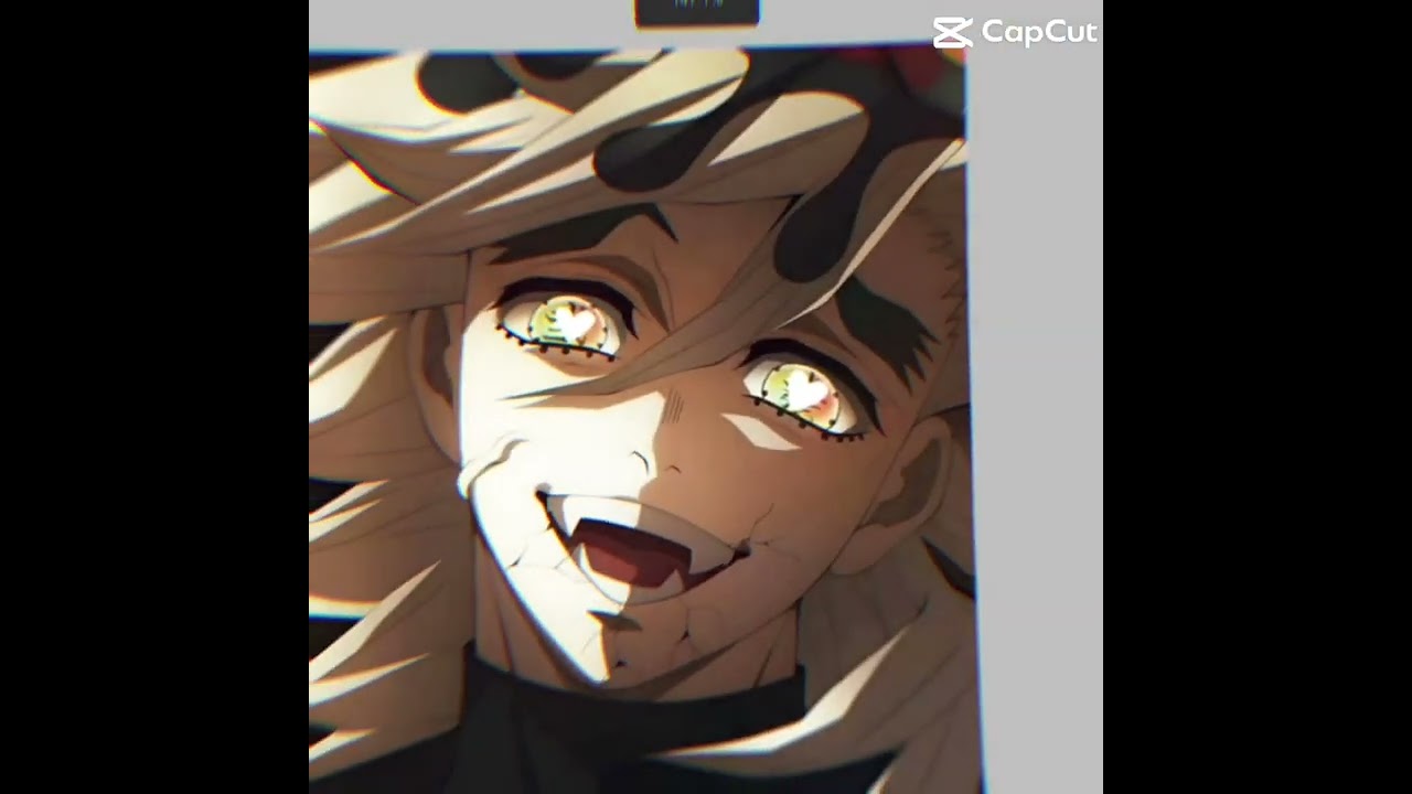 《ハート目・赤面・よだれ注意》ガチでお待たせ！！童磨この表情あんまり違和感ないかも笑笑#童磨#ハート目・赤面・よだれ・表情操作