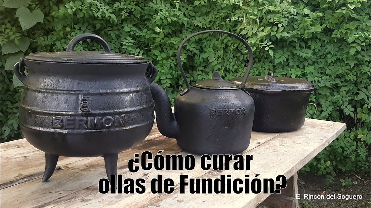 Watch ¿Cómo curar ollas de fundición El Rincón del Soguero Cocina Now ¿Cómo curar ollas de fundición El Rincón del Soguero Cocina