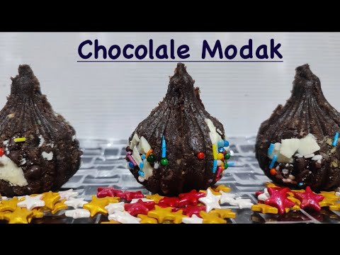 Chocolate Modak : Unique style kids favourite Chocolate Modak : Malt in the mouth homemade Modak .