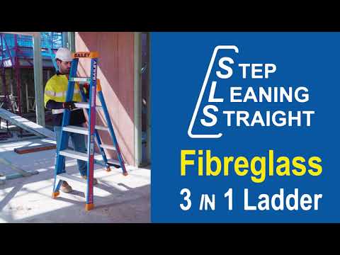 Bailey Ladders Fibreglass SLS - 3 in 1 Ladder