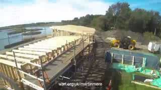 WWT Martin Mere - Swan Link Hide - Time Lapse - October 2015
