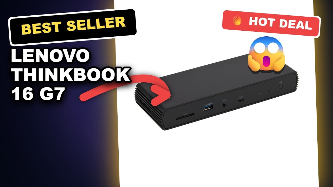 Lenovo ThinkBook 16 G7 Business Laptop: Honest Review & Performance Deep Dive review video