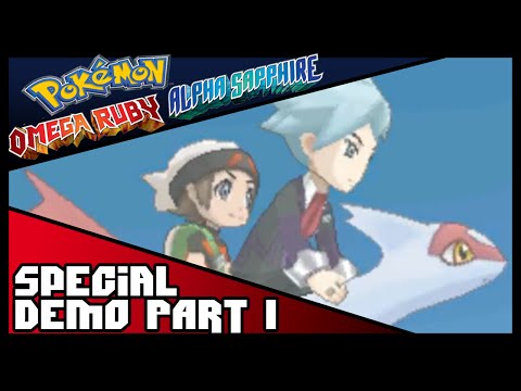 Pokémon Omega Ruby & Alpha Sapphire Demo Gameplay — Part 1