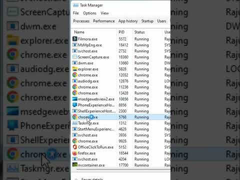 Why Apps Are Running On the Task manager After Closing Google Chrome #shorts